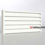 Ламели для забора жалюзи Luxe Л RAL 9010 – покрытие матовое, толщина 0,45 мм в Хабаровске  | фото 4