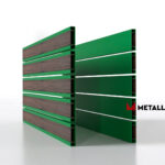 Планкен для забора Printec под дерево 120 mm RAL 6010 – покрытие порошковое, толщина 0,45 мм в Хабаровске  | фото 4