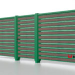 Планкен для забора Printec под дерево 120 mm RAL 6002 – покрытие матовое, толщина 0,45 мм в Хабаровске  | фото 5