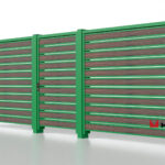 Планкен для забора Printec под дерево 120 mm RAL 6010 – покрытие порошковое, толщина 0,45 мм в Хабаровске  | фото 5